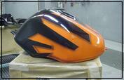 Motorrad Lackierung